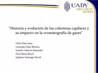 “Historia y evolución de las columnas capilares y su impacto en la cromatografía de gases”