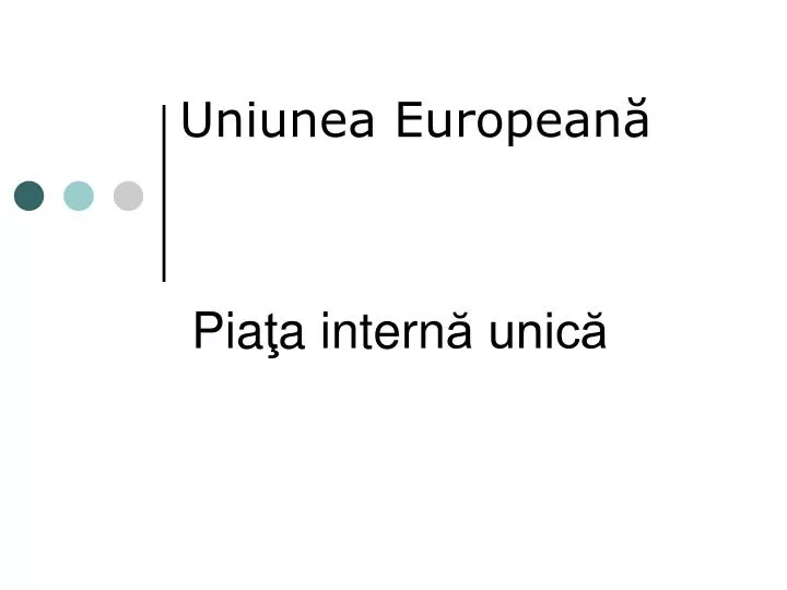 uniunea european