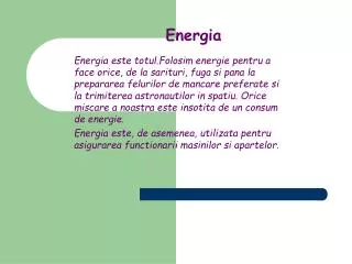 Energia