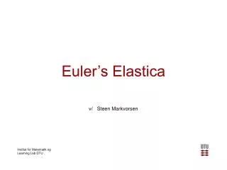 Euler’s Elastica