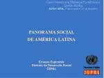 Ernesto Espíndola División de Desarrollo Social CEPAL - slide 1