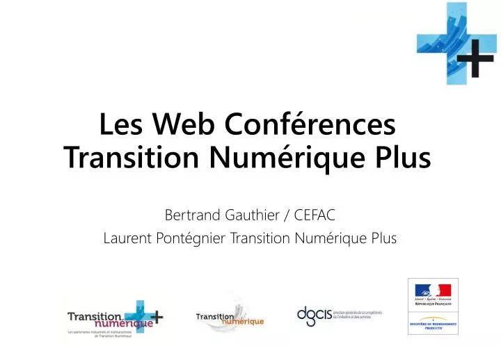 les web conf rences transition num rique plus