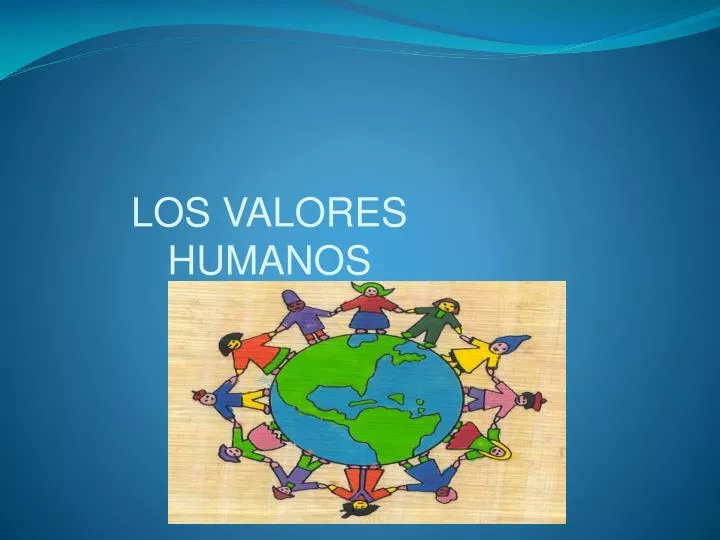 los valores humano s