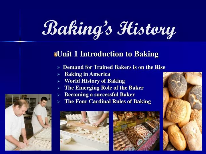 baking s history