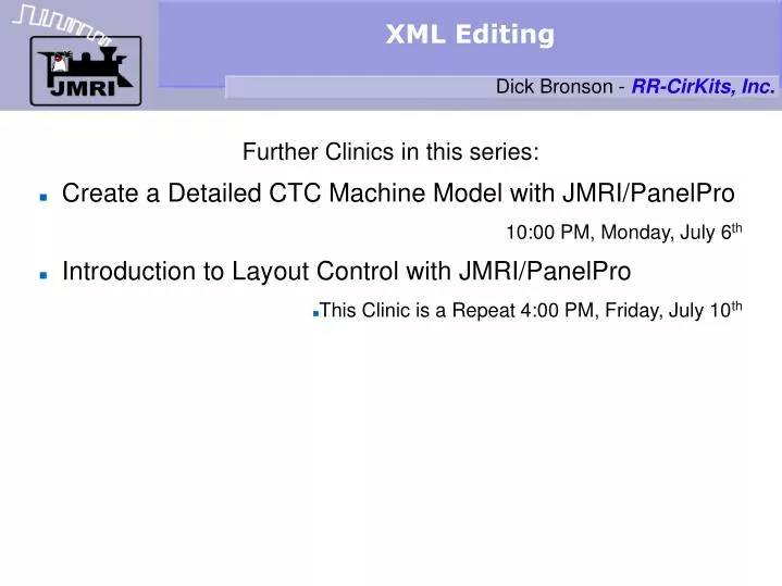 xml editing