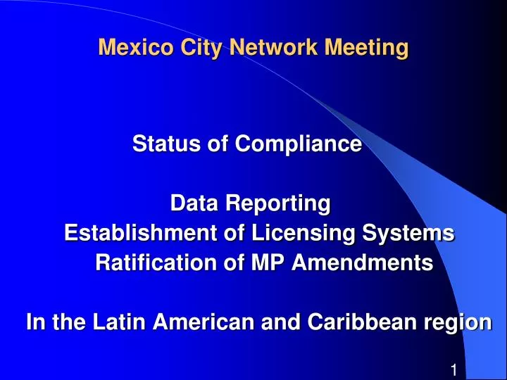 mexico city network meeting