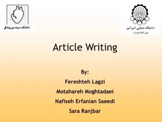 Article Writing