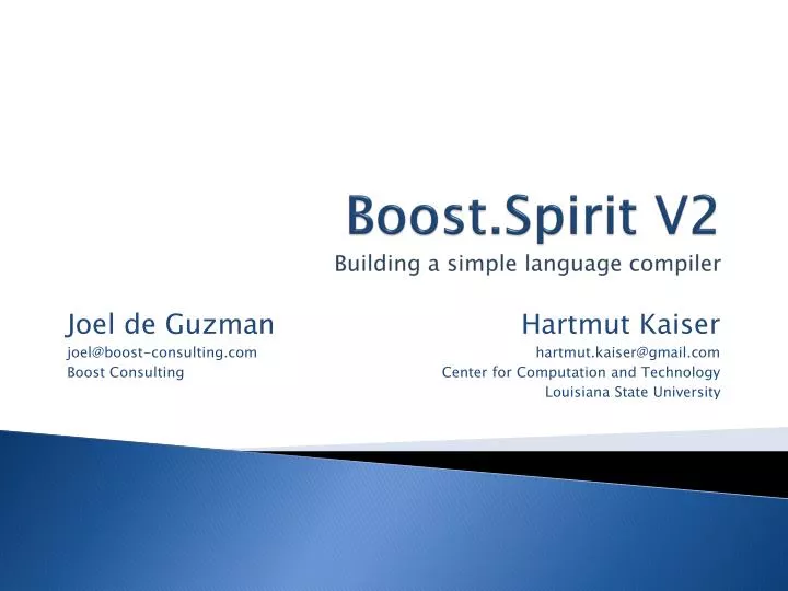 boost spirit v2 building a simple language compiler