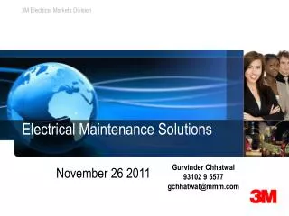 Electrical Maintenance Solutions