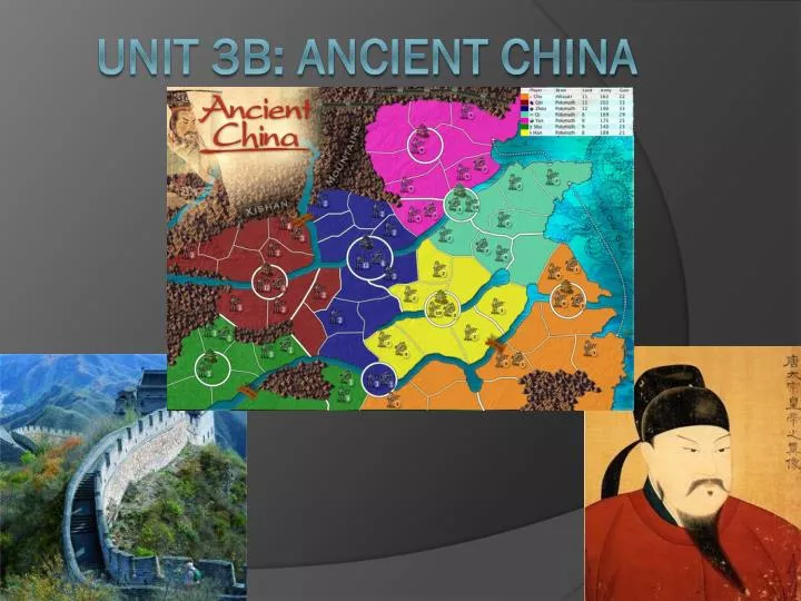 unit 3b ancient china