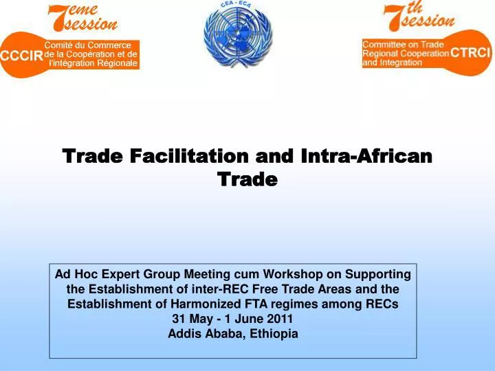 trade facilitation and intra african trade