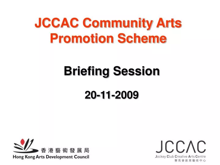 jccac community arts promotion scheme