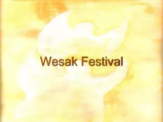 Wesak Festival