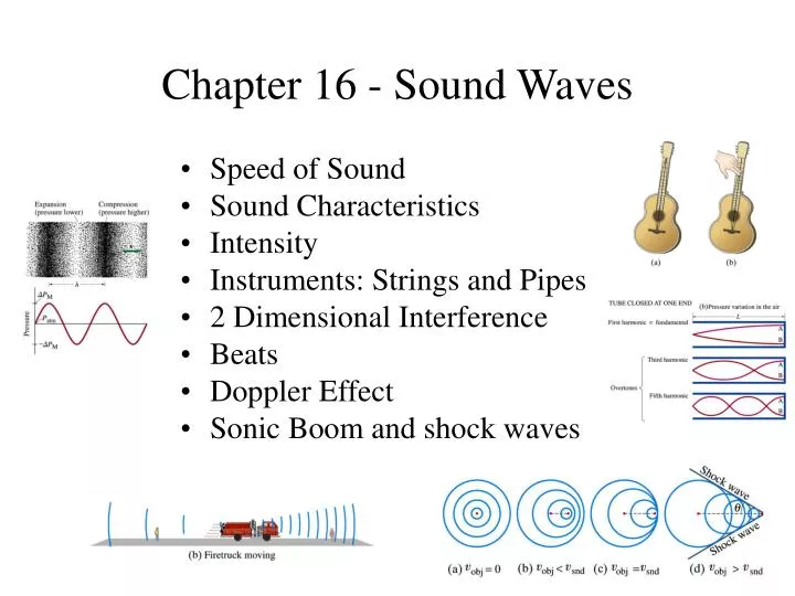 chapter 16 sound waves
