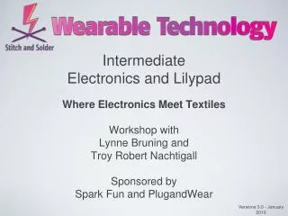 Intermediate Electronics and Lilypad