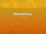 Elementary - slide 1