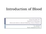 Introduction of Blood - slide 1