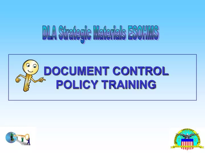 document control policy training