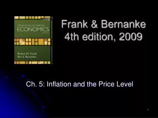 Frank &amp; Bernanke 4th edition, 2009
