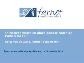 Rencontres halieutiques, Rennes, 13/14 octobre 2011