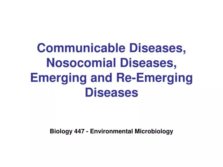 biology 447 environmental microbiology