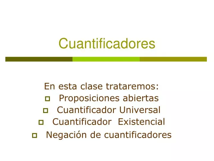 cuantificadores