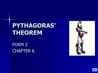 PYTHAGORAS’ THEOREM