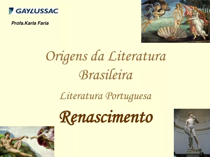 origens da literatura brasileira