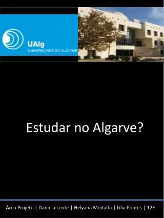 Estudar no Algarve?
