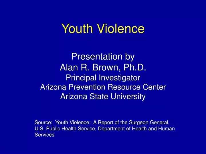 youth violence