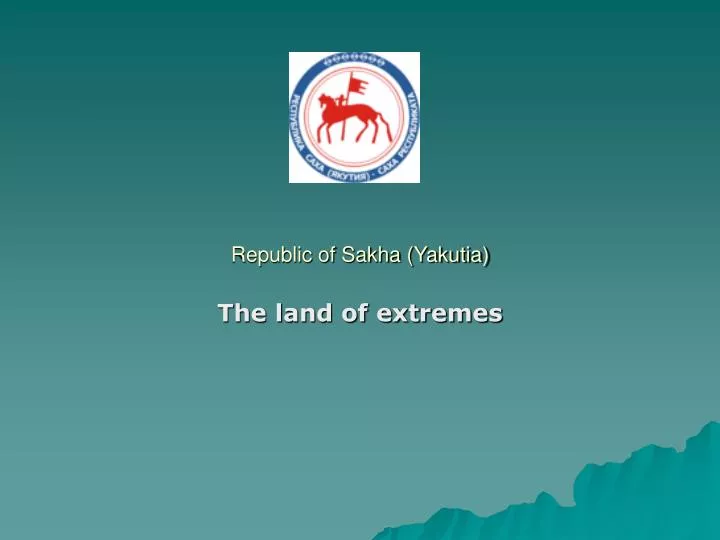 republic of sakha yakutia