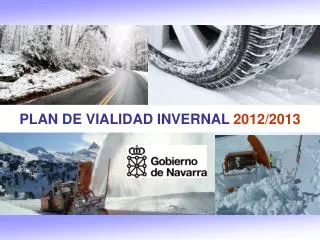 PLAN DE VIALIDAD INVERNAL 2012/2013