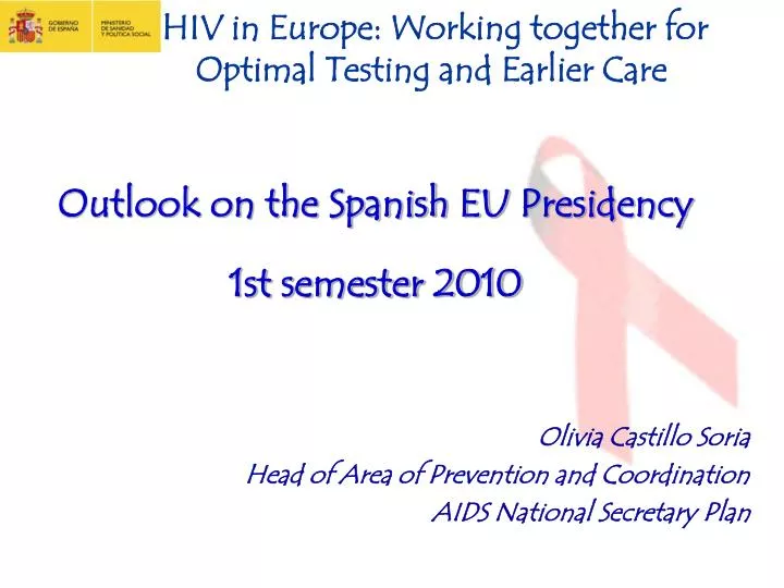 hiv in europe working together for optimal testing and earlier care