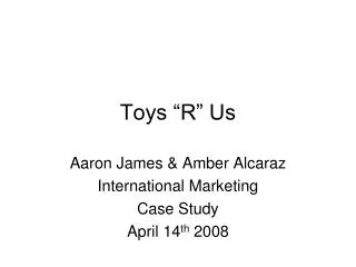 Toys “R” Us