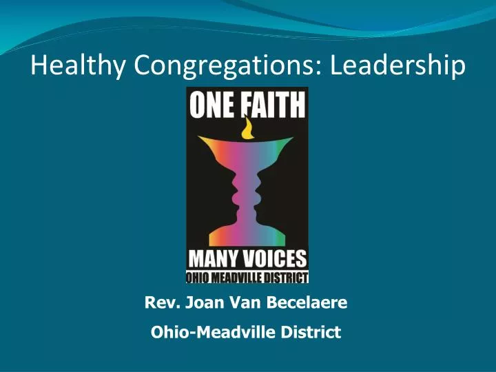 healthy congregations leadership