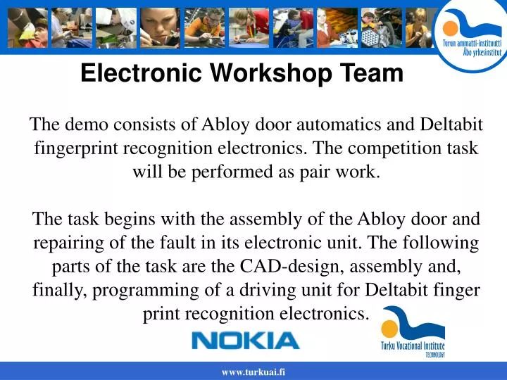 electronic workshop team