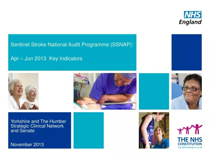 sentinel stroke national audit programme ssnap apr jun 2013 key indicators