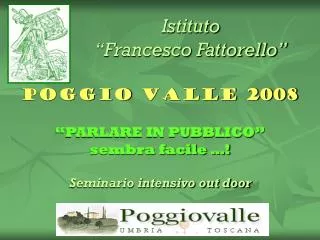 Istituto “Francesco Fattorello”