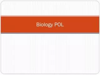Biology POL