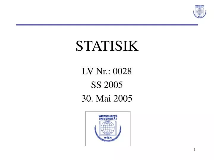 statisik