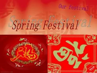 Our festival
