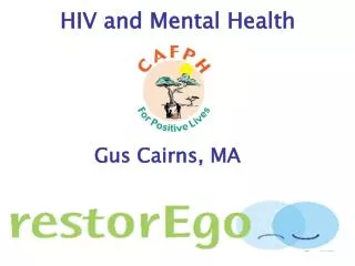 HIV and Mental Health