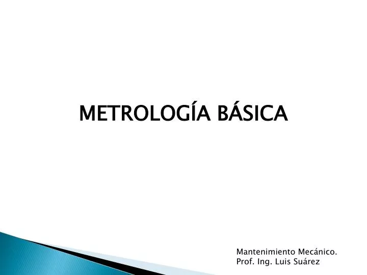 metrolog a b sica