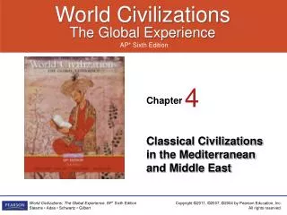 Classical Civilizations in the Mediterranean and Middle East