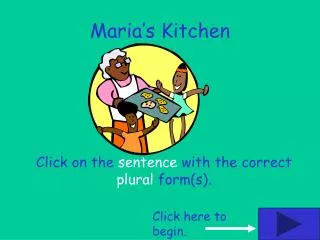 Maria’s Kitchen