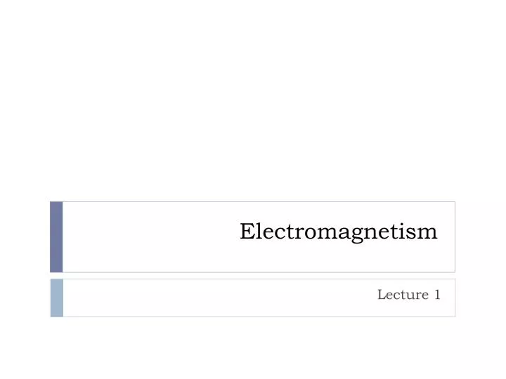 electromagnetism