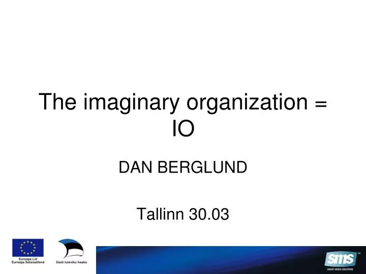 the imaginary organization io
