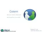 Coterm - slide 1