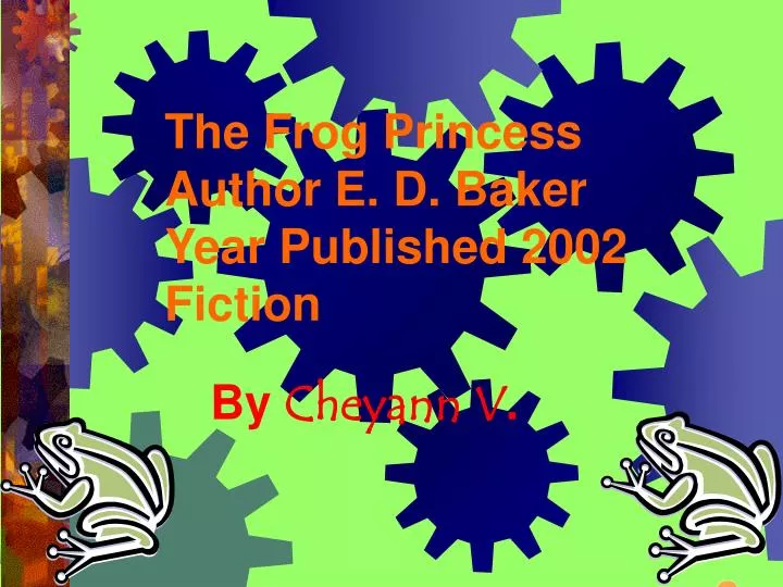 the frog princess author e d baker year published 2002 fiction