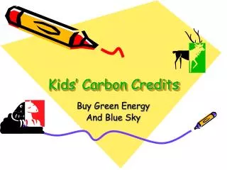 Kids’ Carbon Credits